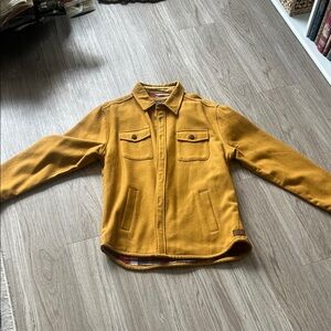 The Normal Brand Men's Yellow Shirt Jacket